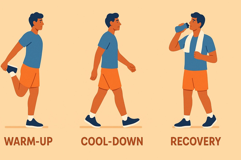 پیشگیری از آسیب‌های ورزشی؛ گرم‌کردن، سردکردن و ریکاوری