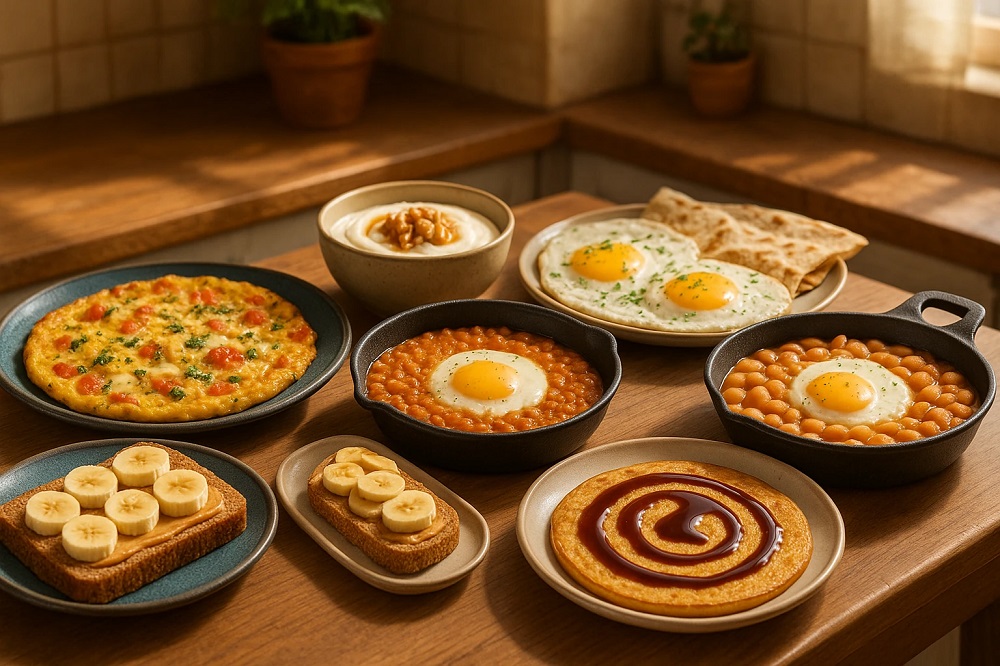 برنامه ۷ روزه صبحانه‌های پرفوت و پرپروتئین ایرانی