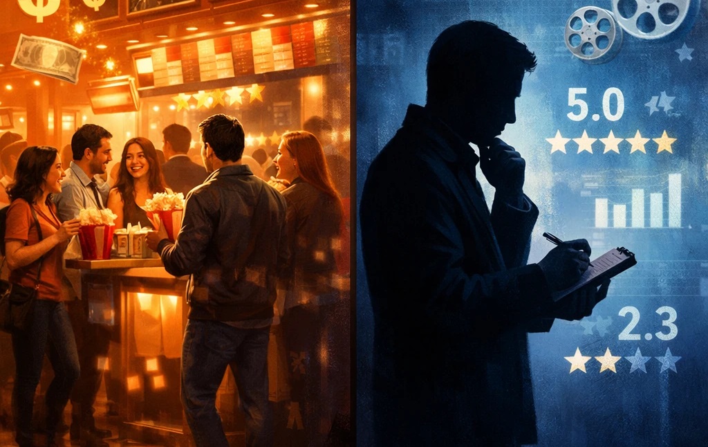 چرا بعضی فیلم‌ها در گیشه می‌فروشند اما از نظر منتقدان ضعیف‌اند؟