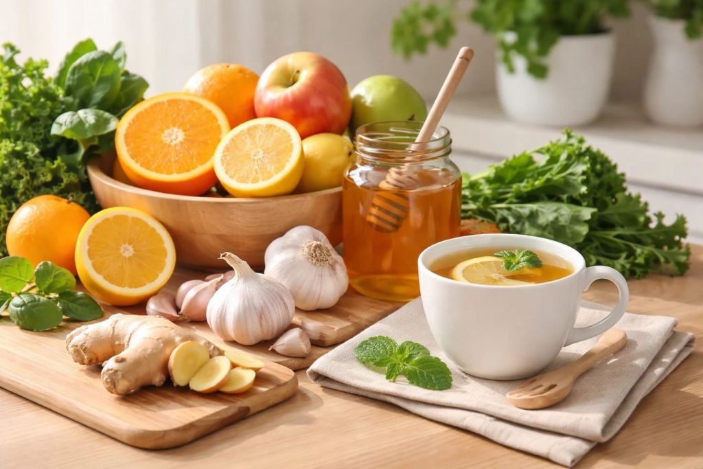 خوراکیهای ساده برای تقویت سیستم ایمنی بدن