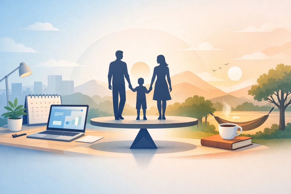 چطور بین کار، خانواده و تفریح تعادل ایجاد کنیم؟
