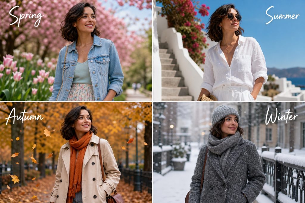 چطور برای هر فصل، استایل مناسب و کاربردی داشته باشیم؟